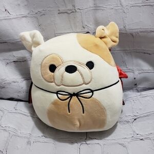 Squishmallows Brock The Halloween Bulldog 8-Inch Plush Kellytoy Year 2022 Cape
